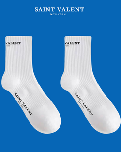 St. Valent White Socks